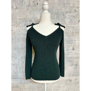 LOFT Ribbed V-Neck Sweater